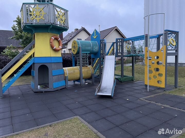 Детская игровая площадка уличная бу