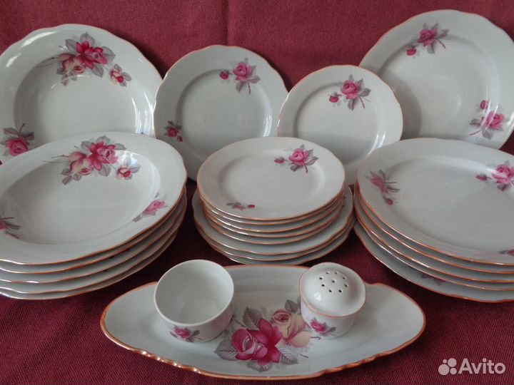 Тарелки Фарфор СССР