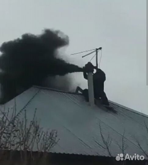 Трубочист для газовых котлов, печных труб