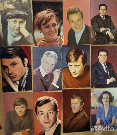 Набор Открыток. Открытки. Фото. Артисты