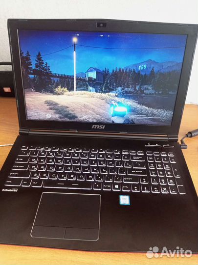 Игровой ноутбук msi i7, 1060