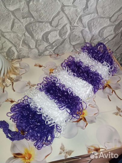 Мочалка ручной работы