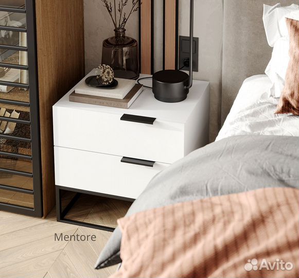 Тумба прикроватная Loft Luce (50х40х48 см)