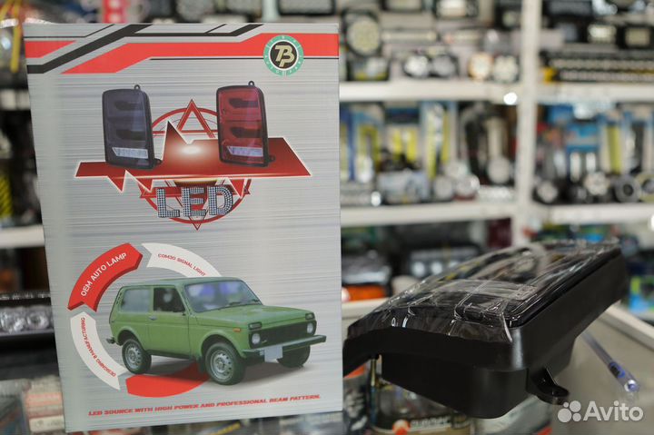 LED фонари ваз 21213 Нива 4х4