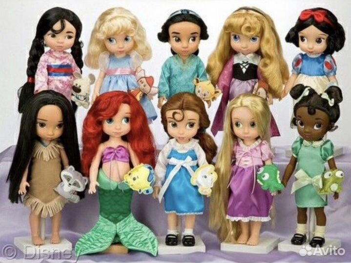 Куклы Принцессы Диснея Disney Animators original