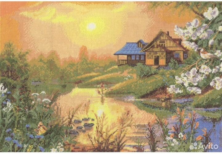 Вышивка набор вышивки крестом На теплом солнышке