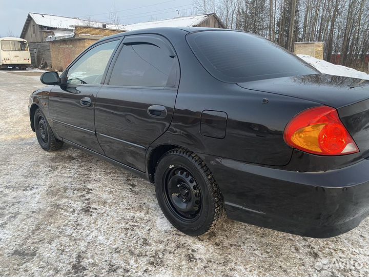 Kia Spectra 1.6 МТ, 2006, 206 000 км