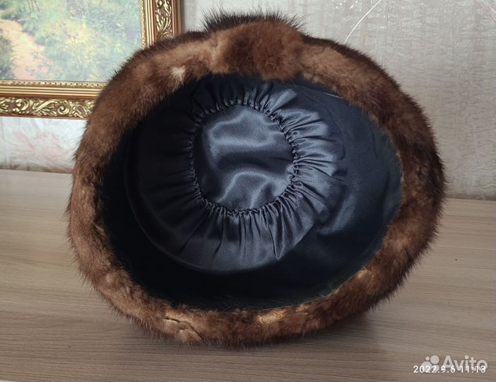 Шапка норковая