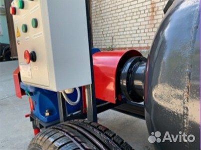 Пневмонагнетатель со 241К-Р11 для полусухой стяжки