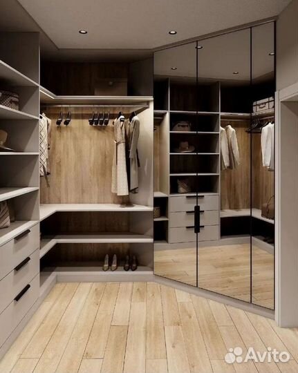 Гардеробные с Собственного производства