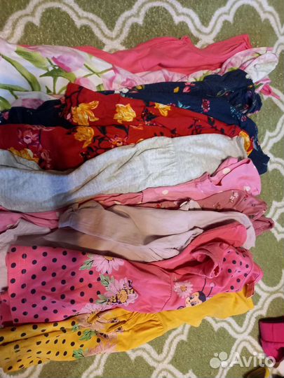 Вещи пакетом для девочки 98- 104