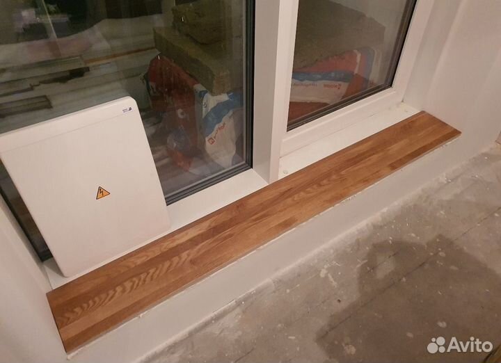 Подоконники деревянные под ключ