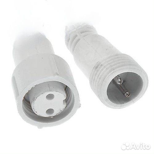 Гирлянда занавес уличный каучук 480 LED, 3 на 2 м