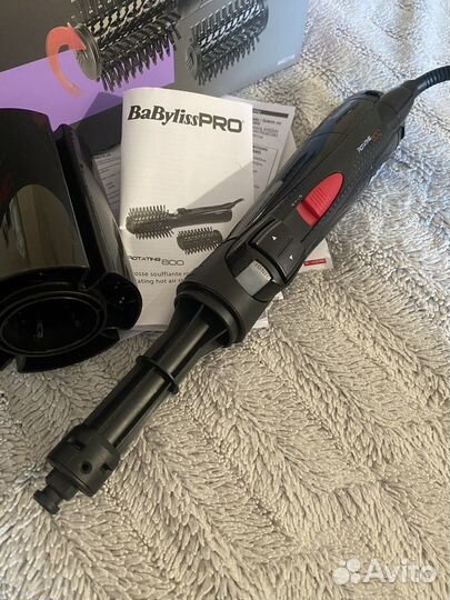 Фен щетка для укладки волос babyliss pro новая