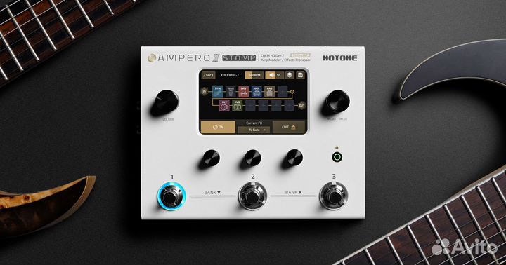 Hotone Ampero 2 Stomp гитарный процессор