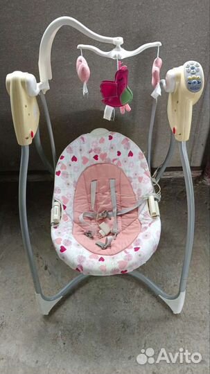 Детская электрическая качелька