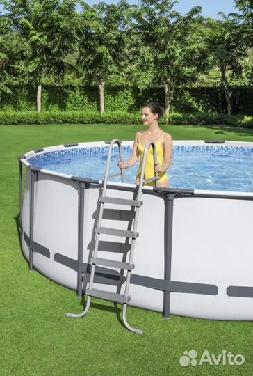 Каркасный бассейн 457х122 bestway steel pro max