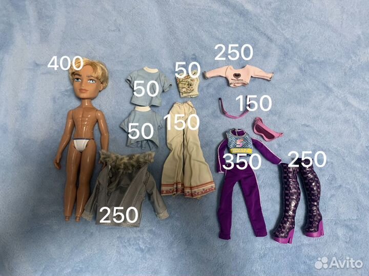 Кукла bratz, вещи, обувь
