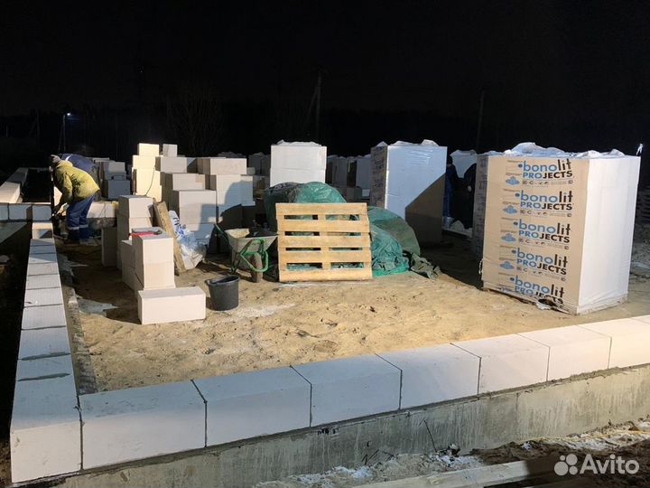 Газобетонные блоки газоблоки Бонолит