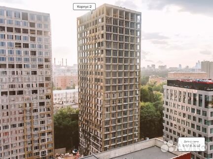 Ход строительства МФК «Новоданиловская 8» 3 квартал 2022