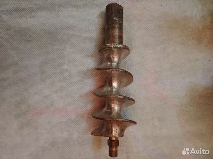 Мясорубка ручная СССР, шнек