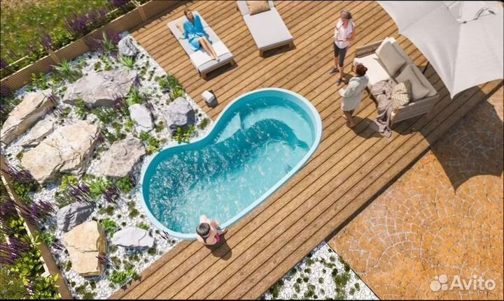 Композитный бассейн Оптима ecoline