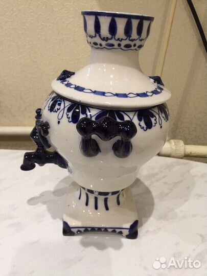 Самовар гжель