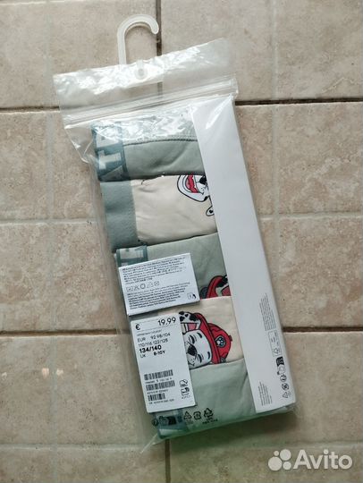 Боксеры для мальчика hm 92-134/140