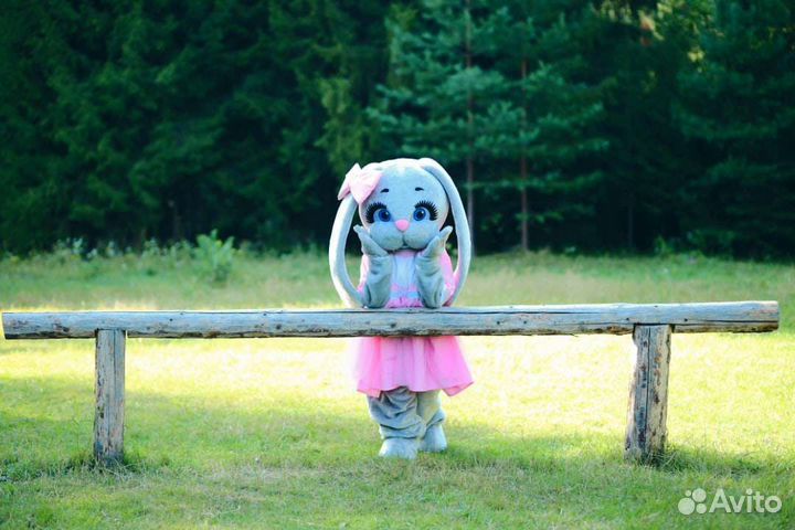 Поздравление от Зайки ростовые куклы