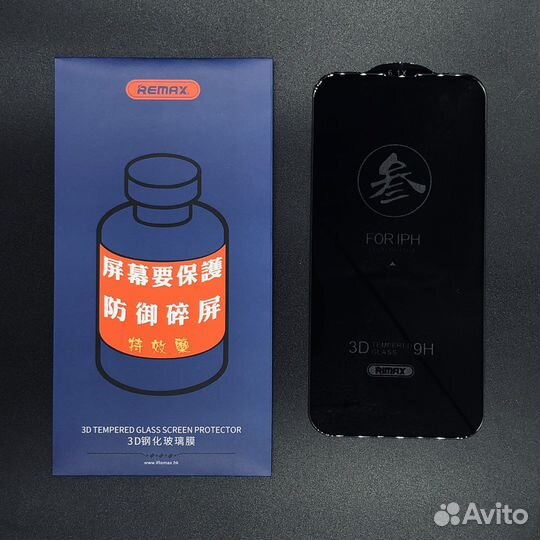Защитное стекло remax на iPhone
