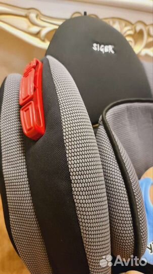 Автокресло Siger isofix 1-7лет (9-25кг)