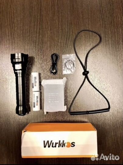 Фонарь профессиональный для дайвинга Wurkkos DL70