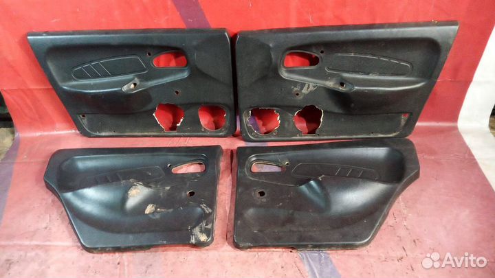 Комплект дверных карт ваз 2114