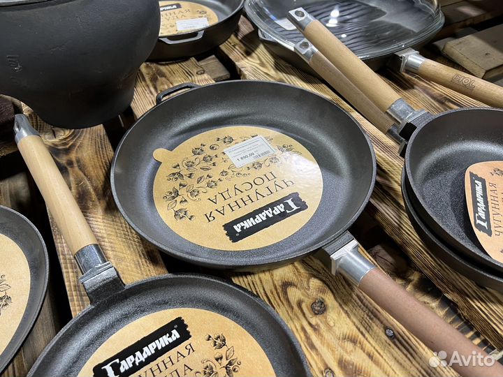 Чугунные сковороды 
