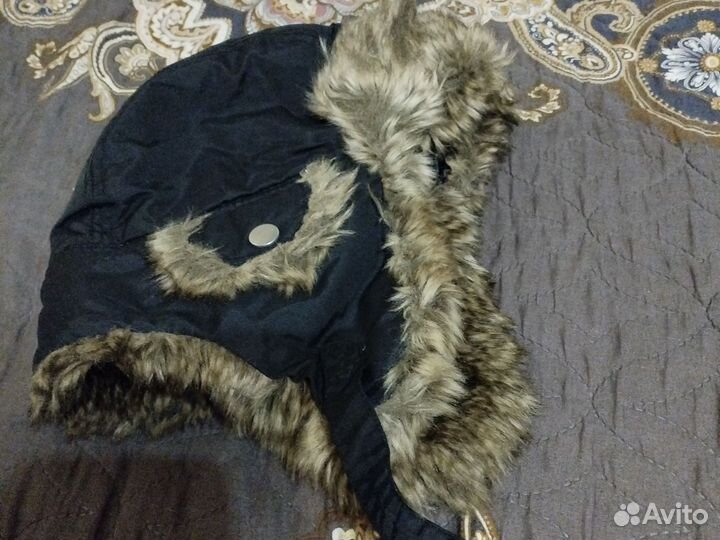 Шапка-ушанка зимняя H&M 158-170