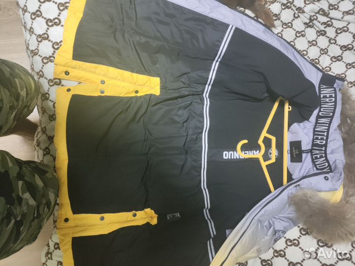 Пуховик зимний длинный женский 146