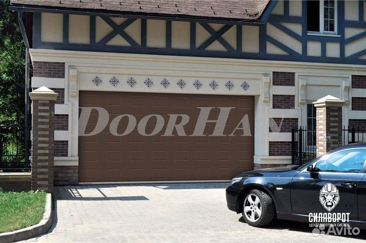 Ворота Дорхан 3800х2400 бытовые гаражные