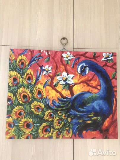 Картина павлин