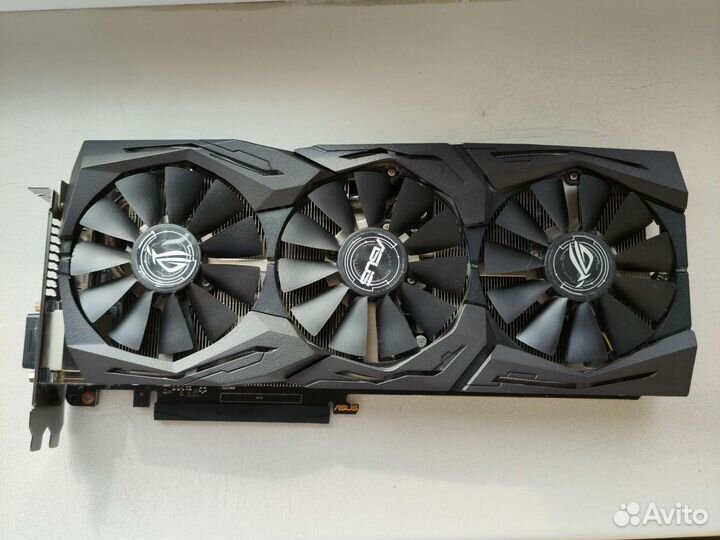 Видеокарта gtx 1060 6g asus rog strix gaming