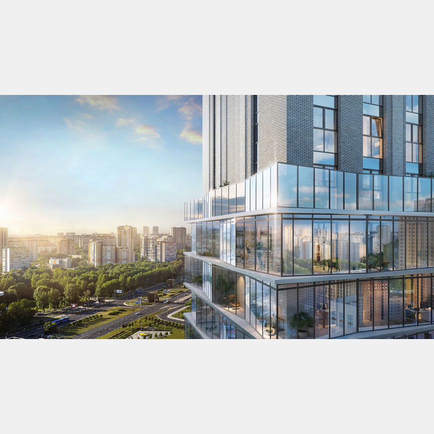 3-к. квартира, 92,8 м², 5/21 эт.