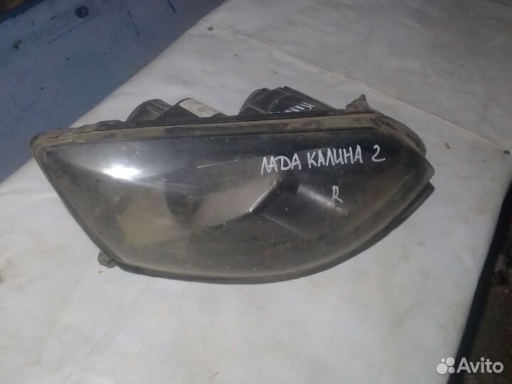 Поворотники Лада Калина фара на запчасти