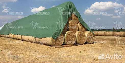 Тент-флис для укрытия сена и соломы от производите