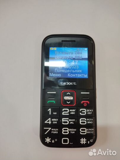 Сотовый телефон Texet TM-B418