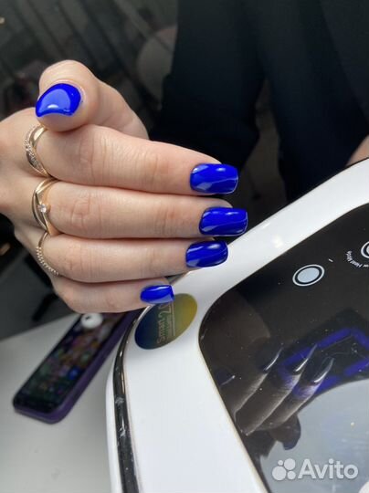 Маникюр гель лак, наращивание ногтей