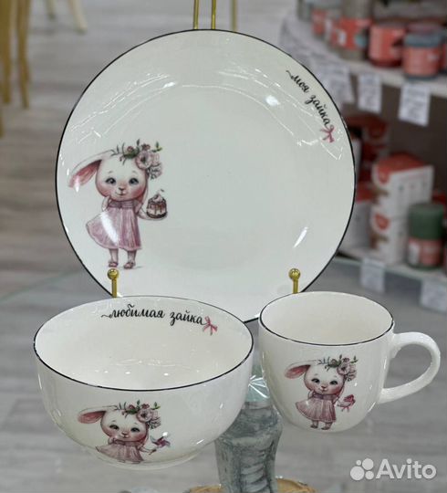 Набор детской посуды