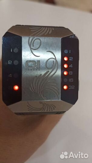 Бинарные часы 01,The one