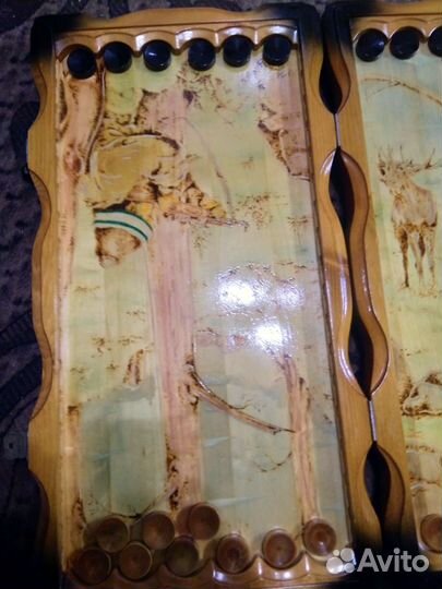 Нарды ручной работы зона