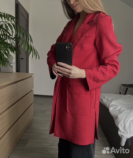 Удлиненный жакет