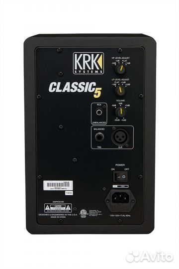 Студийные мониторы KRK Classic 5 G3 Black