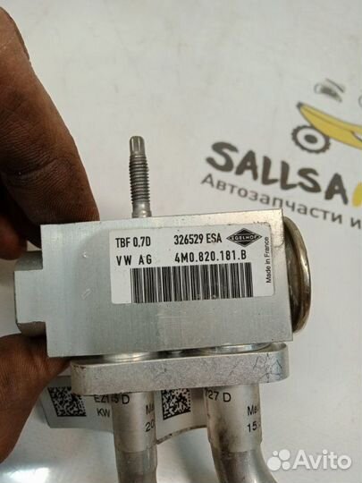 Клапан кондиционера Audi Q7 4M crec 2016